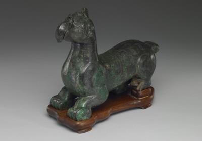 图片[2]-Zun wine vessel in the shape of a bird-headed animal, early Warring States Period, c. 5th to 4th century B.C.E.-China Archive